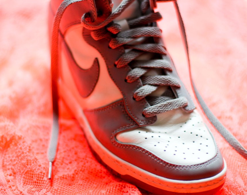 sneaker wedges -- for the love of nike