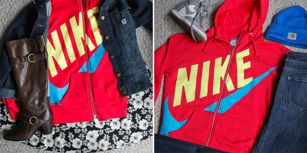 Little Red Riding Hoodie – for the love of nike